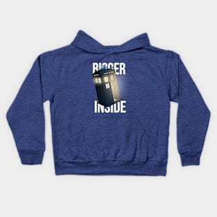 Bigger on the Inside Kids Hoodie